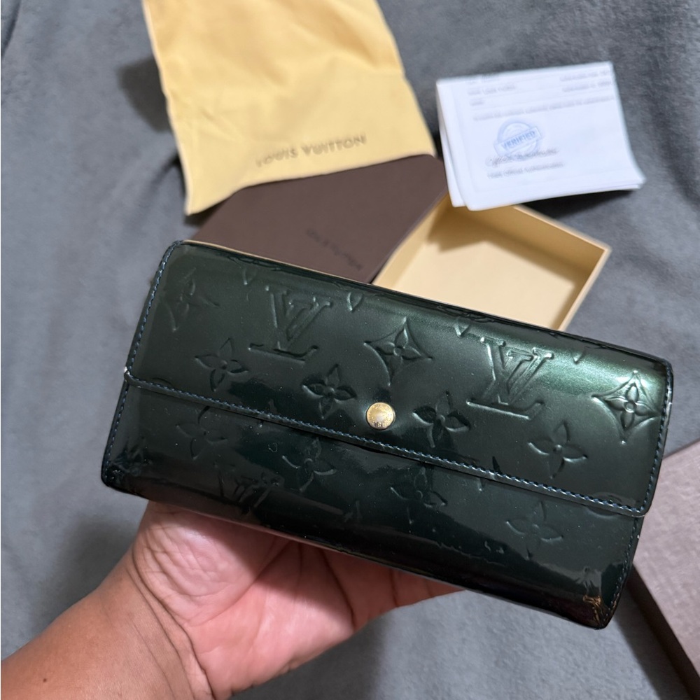 Louis Vuitton Green Wallet